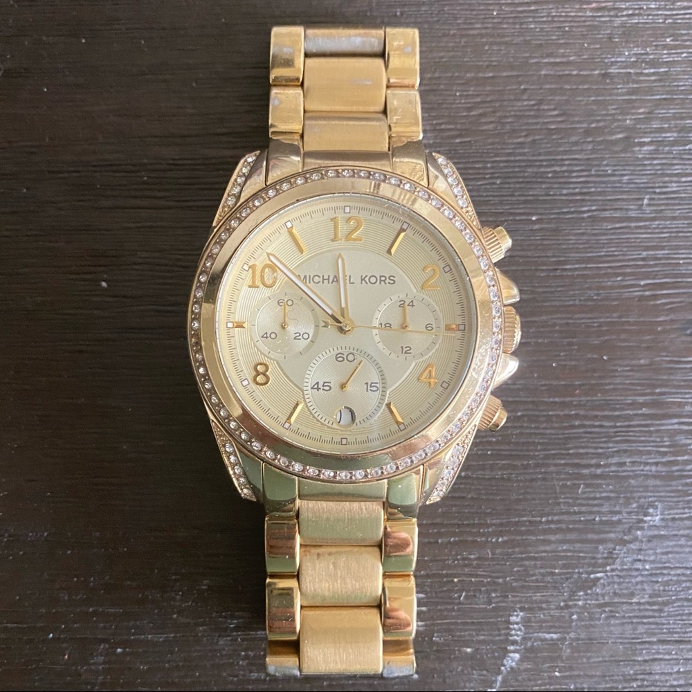 Michael Kors Blair gold watch MK1566